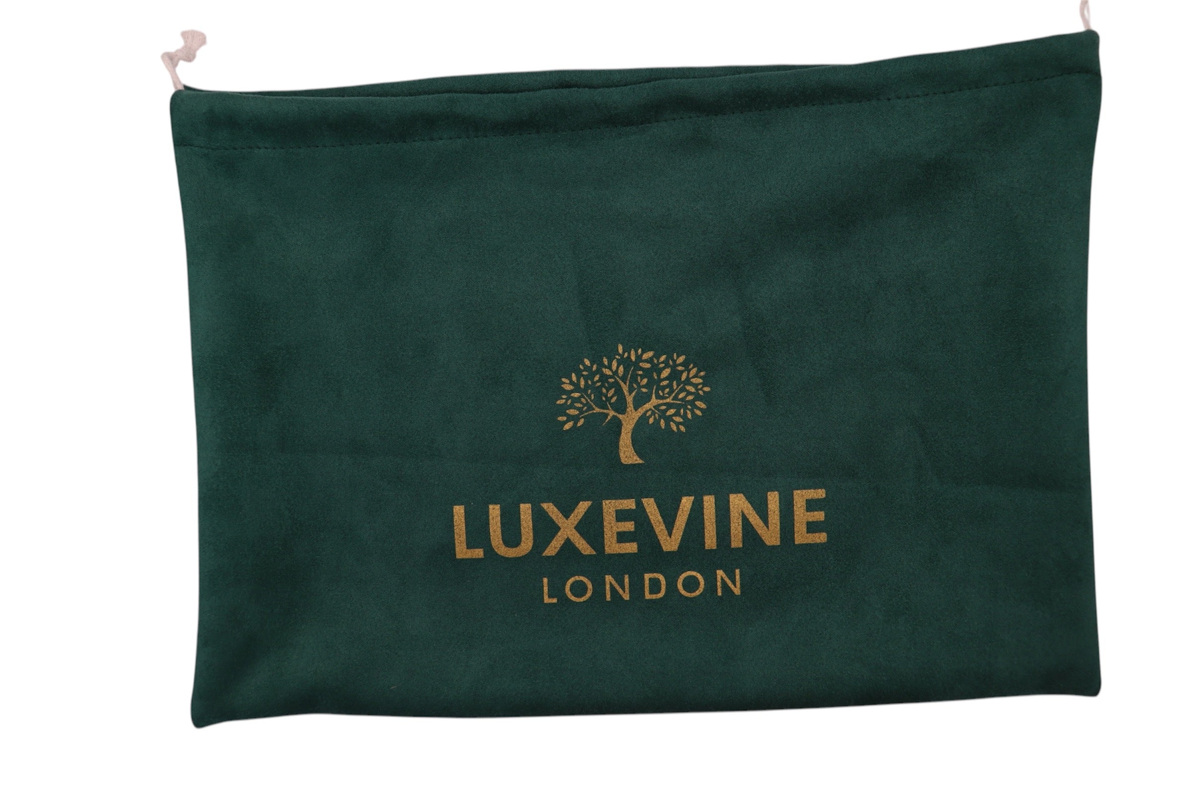 Emreld Green Velvet Dust Bag - LuxeVine London