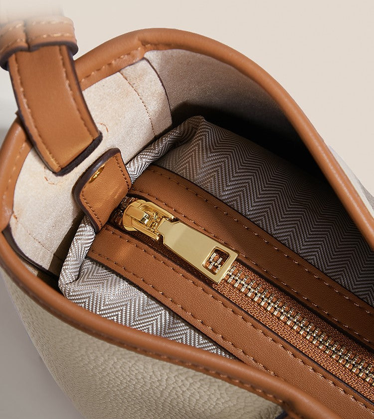 Regent Cross Body Bucket Bag - LuxeVine London