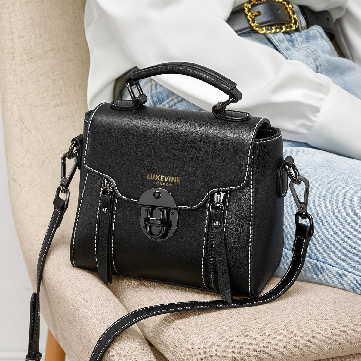 Lambeth Crossbody Bag - LuxeVine London