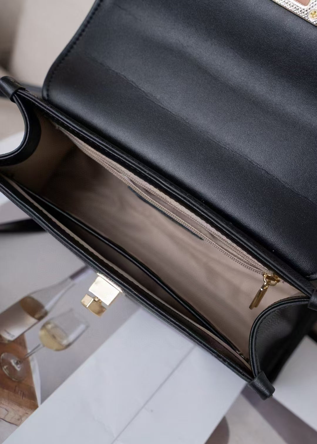 Victoria Square Top Handle Crossbody Bag - LuxeVine London