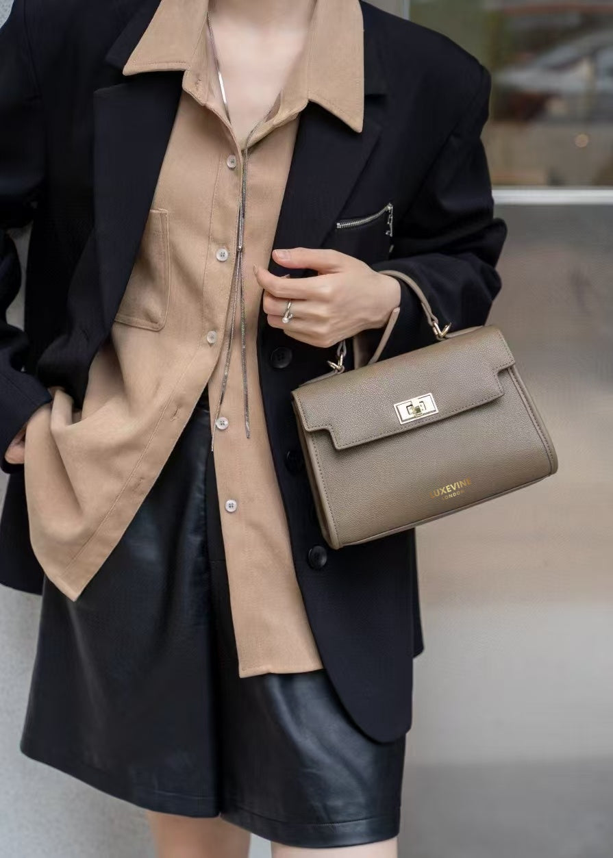 Victoria Square Top Handle Crossbody Bag - LuxeVine London