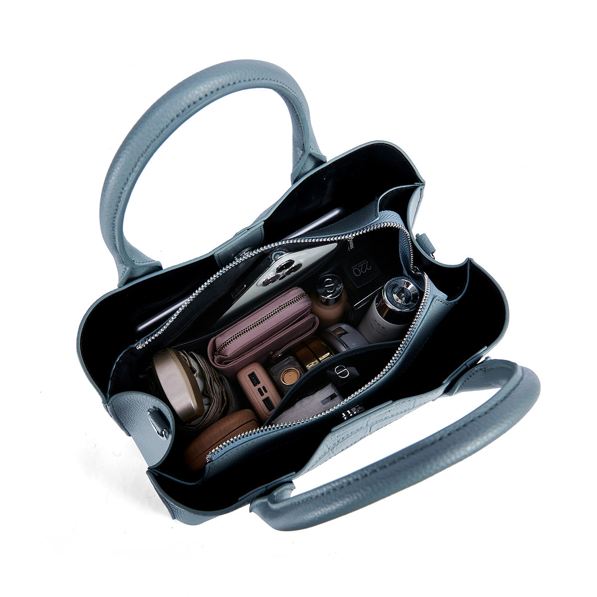 Kingsbury Textured Leather Bag - LuxeVine London