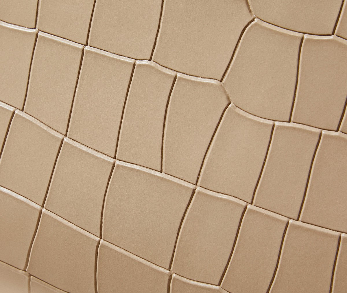 Russell Square Croc-Embossed Top Handle Bag - LuxeVine London