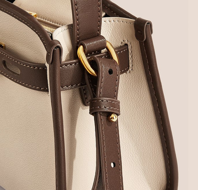 Queensway Leather Top Handle Satchel – LuxeVine London