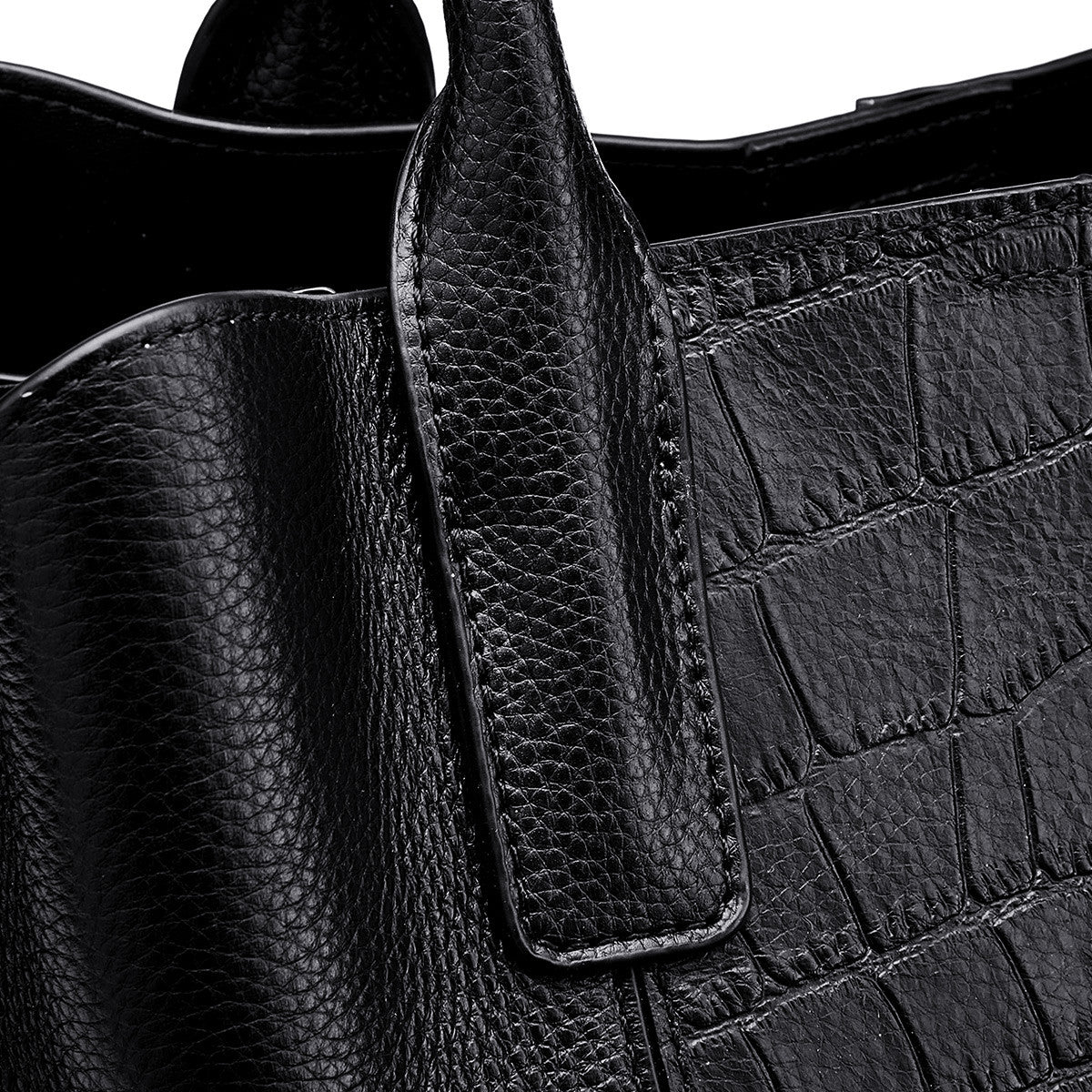 Kingsbury Textured Leather Bag - LuxeVine London