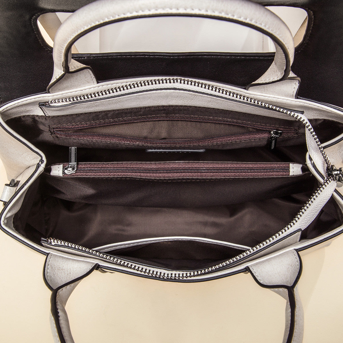 Chancery Lane Croc-Embossed Top Handle Bag - LuxeVine London