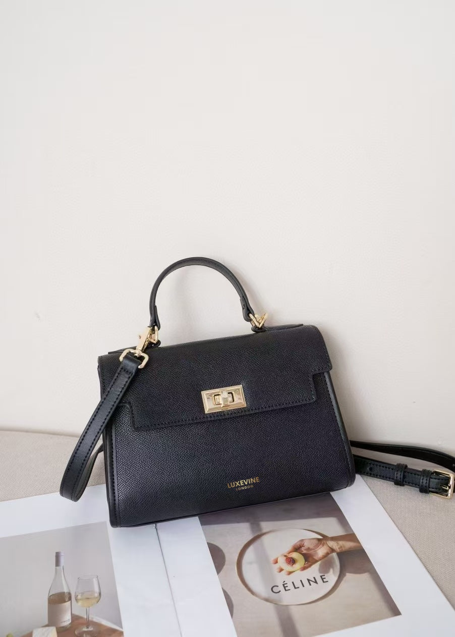 Victoria Square Top Handle Crossbody Bag - LuxeVine London