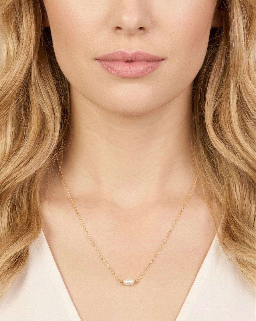 Aura Jewellery | Organic Baroque Pearl Necklace